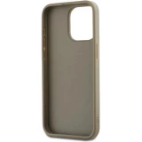 iPhone 15 Pro Max Case H&uuml;lle - DKNY Armband mit abnehmbarem Logo - Beige