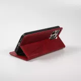 Coque iPhone 15 Pro Max - Flip Géometrique - Rouge