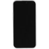 Coque iPhone 16 - Gel souple avec vitre de protection caméra MagSafe - Argent