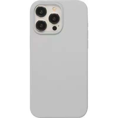 Coque iPhone 15 Pro Max - Soft Touch - Gris clair