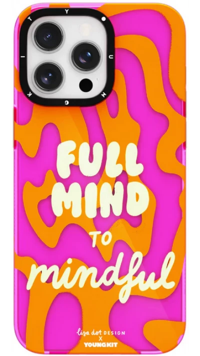 iPhone 15 Case Hülle - Youngkit @LisadotDesign Positive Quotes Case Full Mind