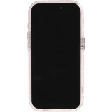 iPhone 15 Pro Case Hülle - Silikon Spiegel Motivational - Silber