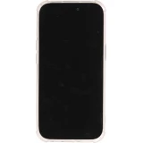 Coque iPhone 15 Pro - Silicone Miroir Romantic - Argent