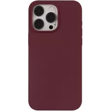 Coque iPhone 15 Pro - Soft Touch - Bordeaux