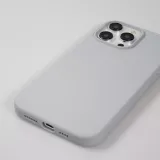 Coque iPhone 15 Pro - Soft Touch - Gris clair