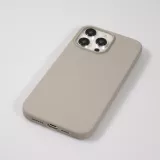 Coque iPhone 15 Pro - Soft Touch - Taupe