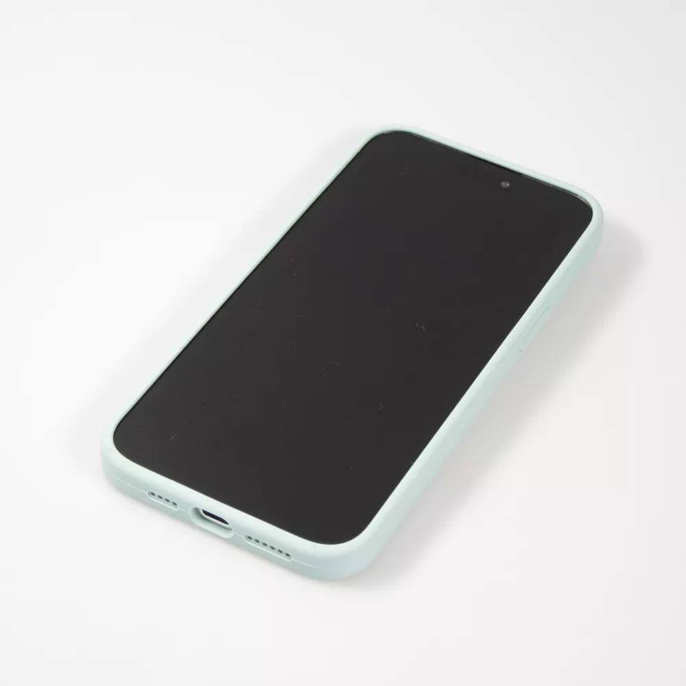 iPhone 15 Pro Case Hülle - Soft Touch - Wassergrün