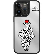 Coque iPhone 15 Pro Max - Youngkit @Tobe Fonseca Mirror Case avec MagSafe - Skeleton