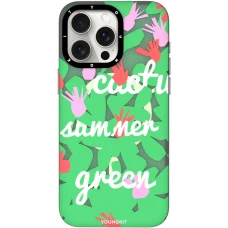 iPhone 15 Pro Case Hülle - Youngkit Summer Fruit-Themed Case mit Magsafe - Grün