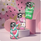 iPhone 15 Pro Case Hülle - Youngkit Summer Fruit-Themed Case mit Magsafe - Grün