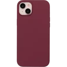 Coque iPhone 15 - Soft Touch - Bordeaux