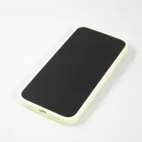 iPhone 15 Case Hülle - Soft Touch - Pastellgelb