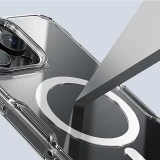 Coque iPhone 16 - Nillkin Magnetic Nature Pro avec MagSafe - Transparent