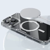 Coque iPhone 16 - Nillkin Magnetic Nature Pro avec MagSafe - Transparent