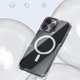 Coque iPhone 16 - Nillkin Magnetic Nature Pro avec MagSafe - Transparent