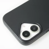 iPhone 16 Plus Case Hülle - Bio Eco-Friendly Vegan mit Handykette Necklace - Schwarz