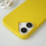 iPhone 16 Plus Case Hülle - Bio Eco-Friendly Vegan mit Handykette Necklace - Gelb