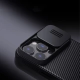 Coque iPhone 16 Pro - Nillkin CamShield Pro Magnetic Case avec MagSafe - Noir
