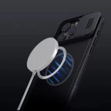 Coque iPhone 16 Pro - Nillkin CamShield Pro Magnetic Case avec MagSafe - Noir