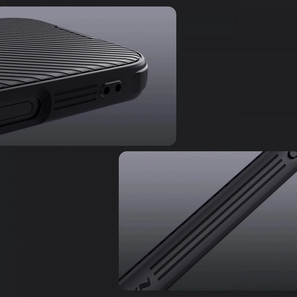 Coque iPhone 16 Pro - Nillkin CamShield Pro Magnetic Case avec MagSafe - Noir