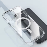 Coque iPhone 16 Pro - Nillkin Magnetic Nature Pro avec MagSafe - Transparent