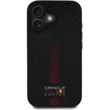 Coque iPhone 16 - Red Bull Racing Carbon Powerbar MagSafe - Noir