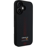 Coque iPhone 16 - Red Bull Racing Carbon Powerbar MagSafe - Noir
