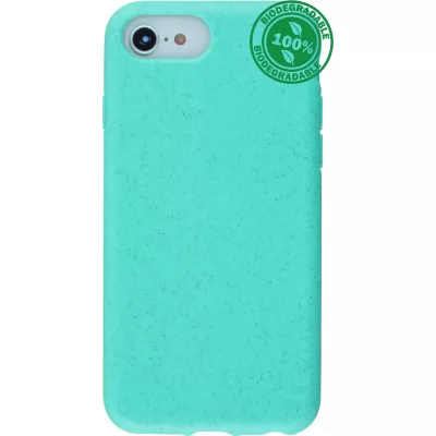 Coque iPhone 7 / 8 / SE (2020, 2022) - Bio Eco-Friendly biodégradable écologique nature - Turquoise