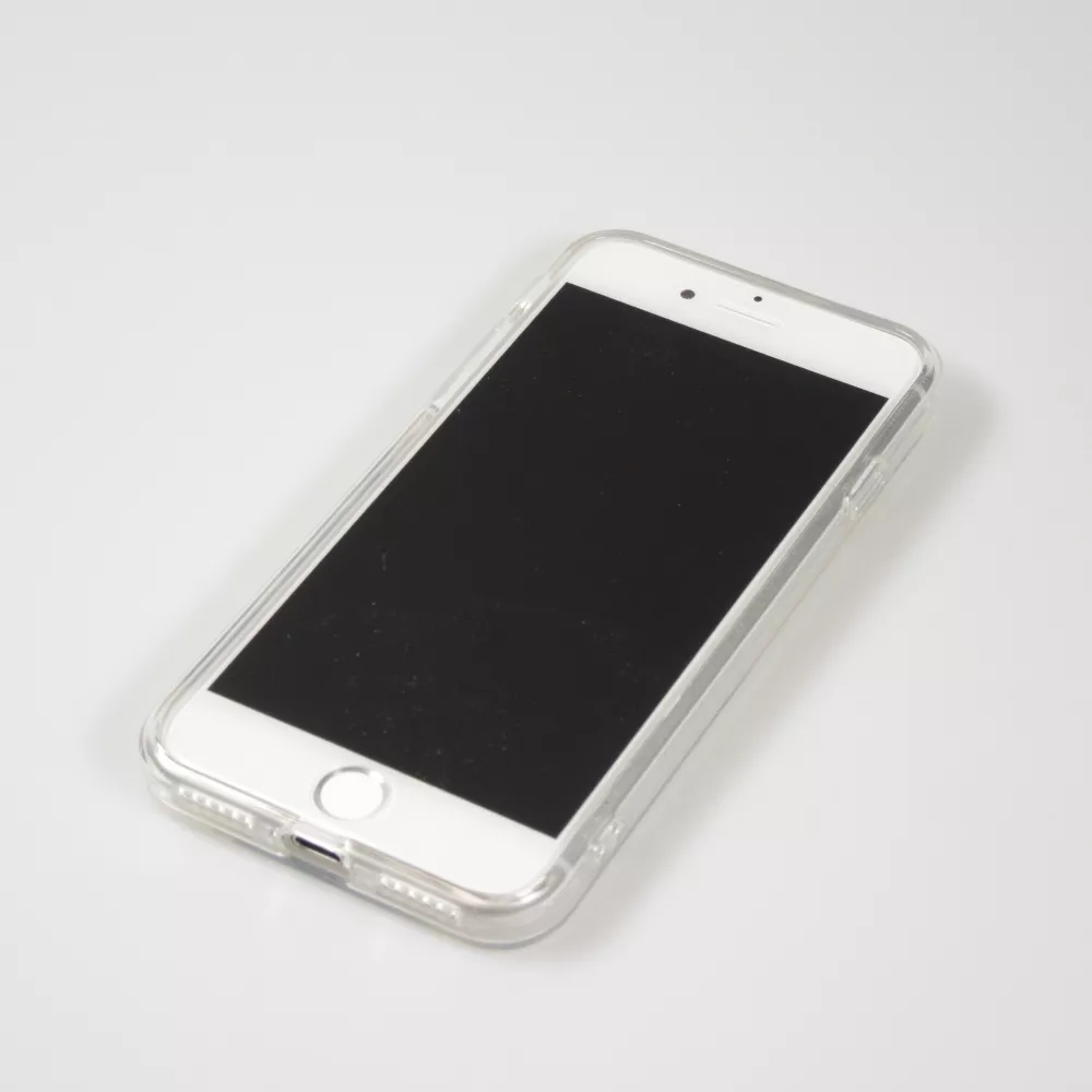 iPhone 7 / 8 / SE (2020, 2022) Case Hülle - Silikon Cover transparent süsse kleine Katze