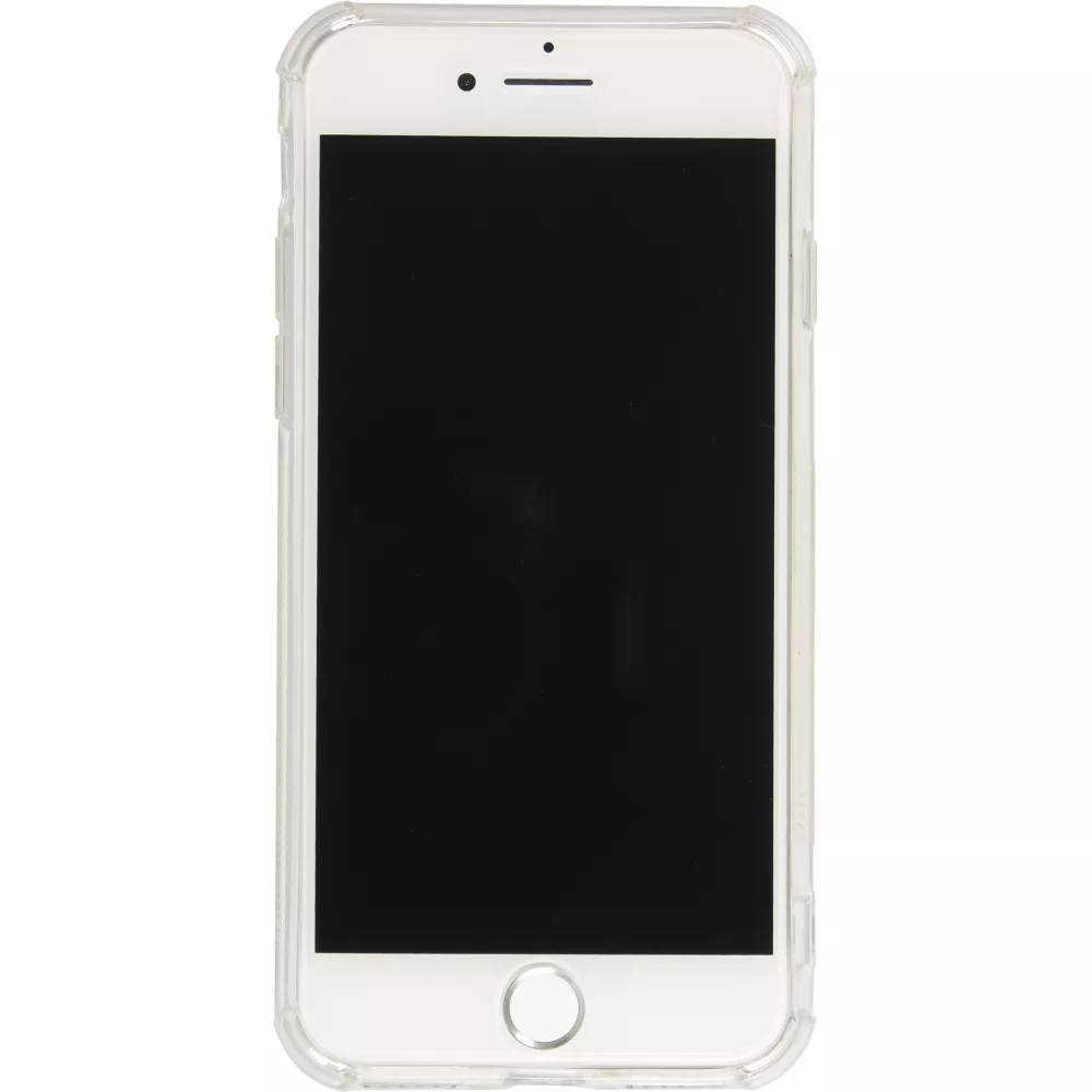 Coque iPhone 7 / 8 / SE (2020, 2022) - Gel Bumper Porte-carte - Transparent