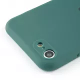 Coque iPhone 7 / 8 / SE (2020, 2022) - Silicone Mat Coeur - Vert foncé