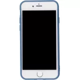 Hülle iPhone 7 / 8 / SE (2020, 2022) - Soft Touch mit Ring blau
