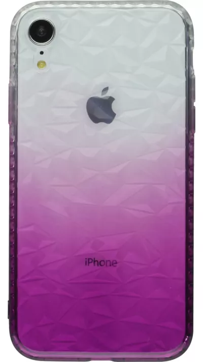 Coque iPhone Xs Max -  Diamond 3D - Violet