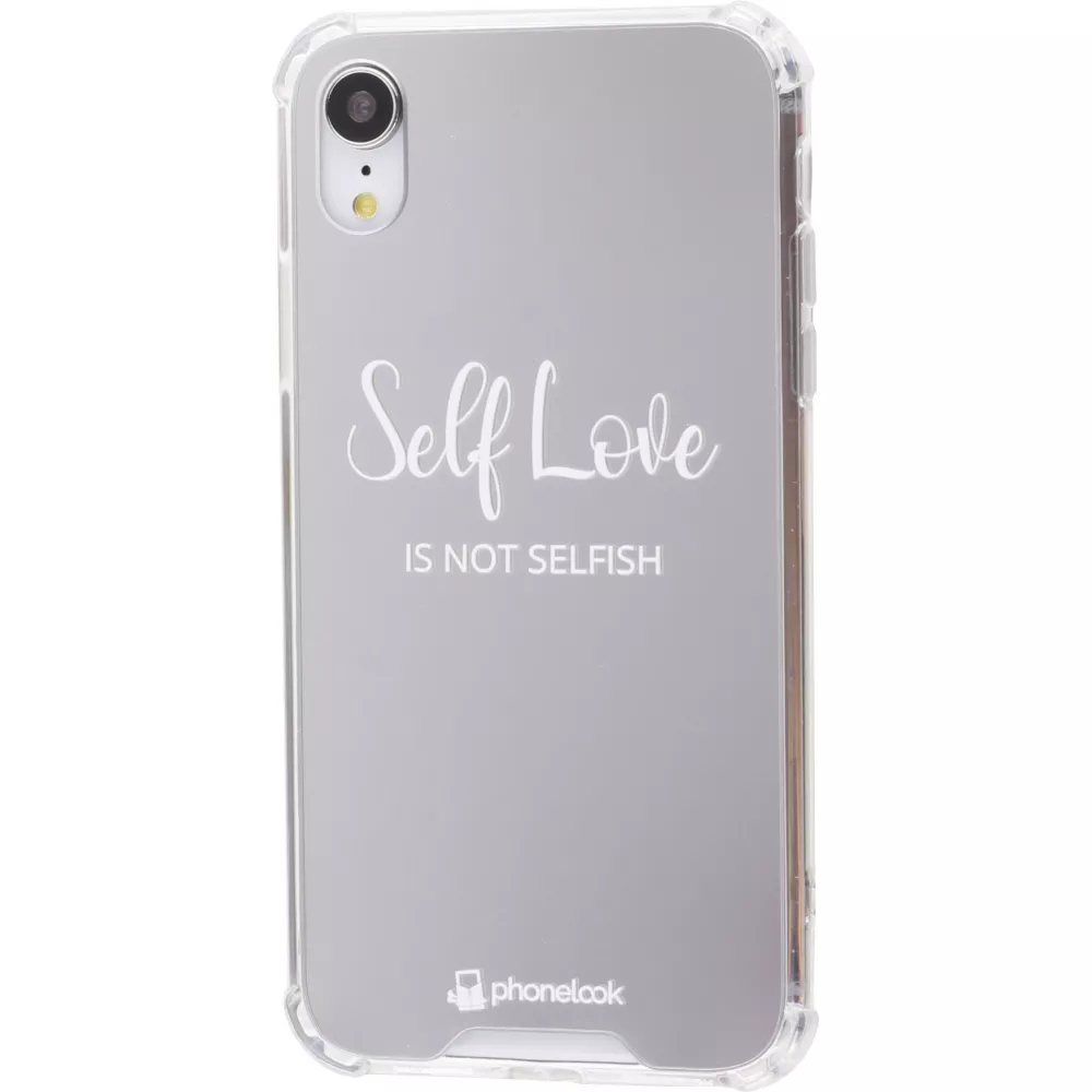 Coque iPhone XR - Miroir Self Love
