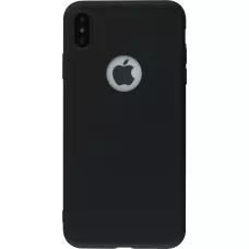 Coque iPhone XR - Silicone Mat - Noir