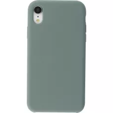 Coque iPhone XR - Soft Touch - Vert gris