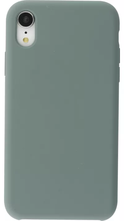 Coque iPhone XR - Soft Touch - Vert gris