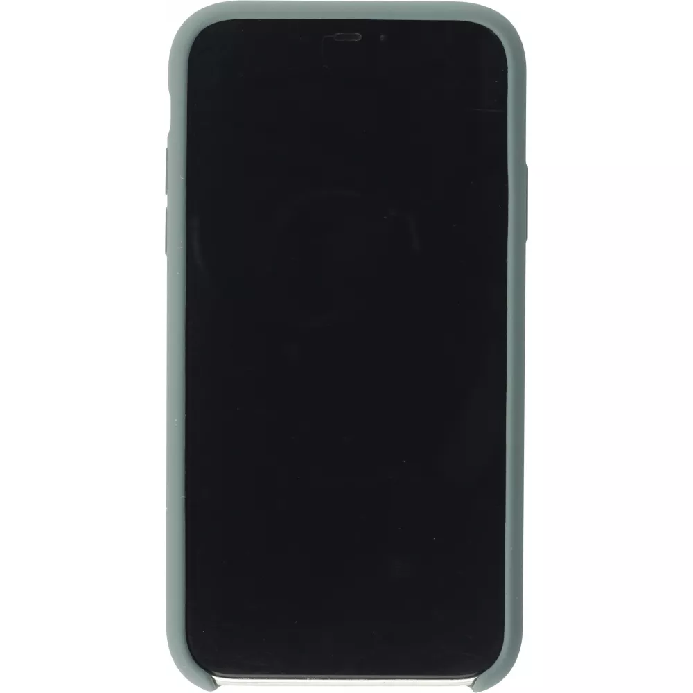 Coque iPhone XR - Soft Touch - Vert gris