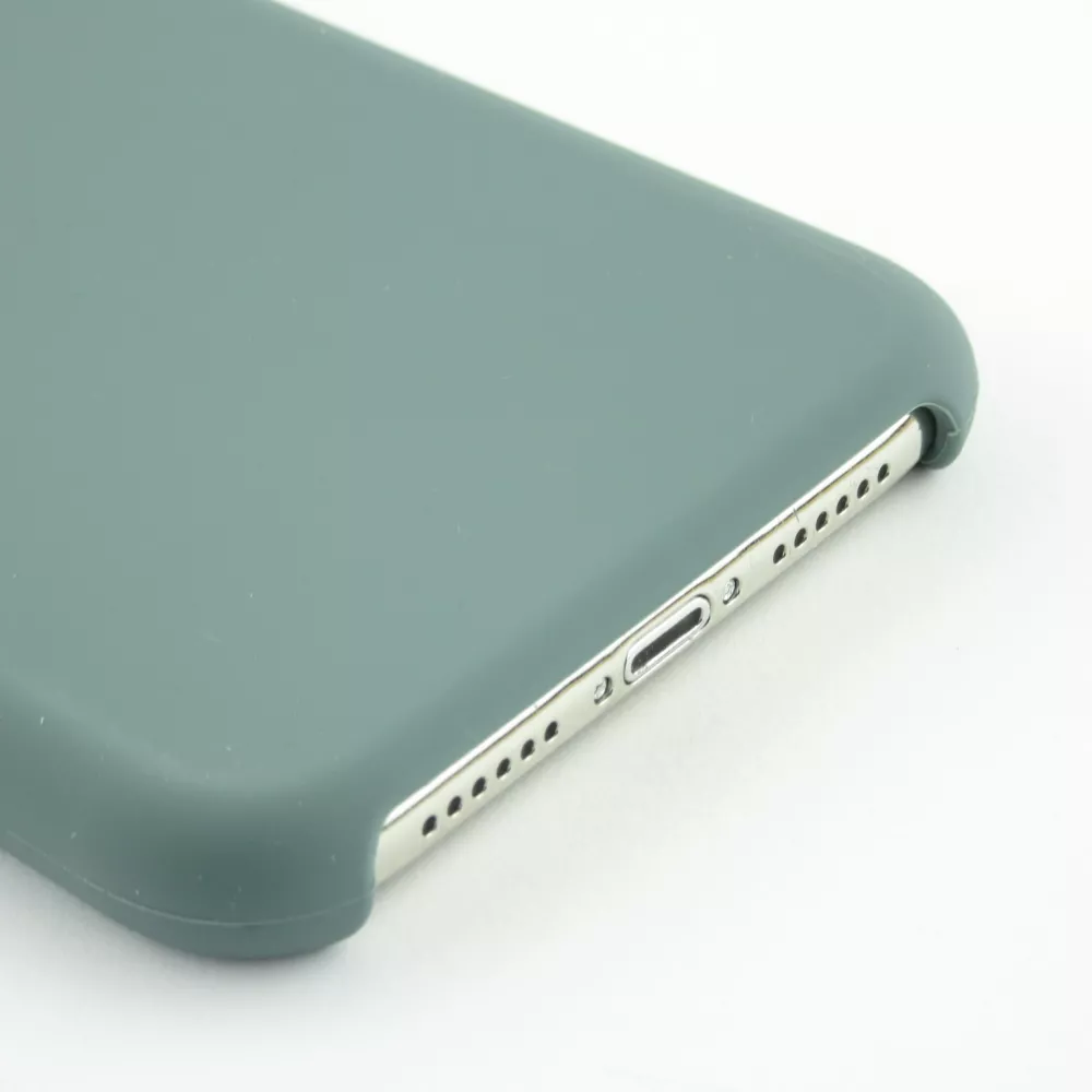 Coque iPhone XR - Soft Touch - Vert gris