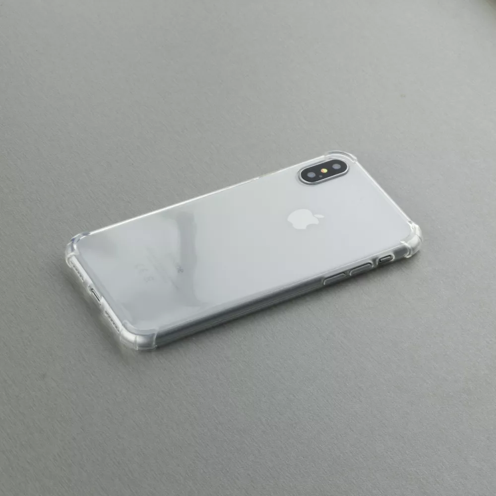 Coque iPhone XR - Gel Transparent Silicone Bumper anti-choc avec protections pour coins