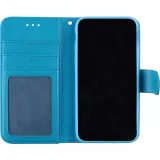 Hülle iPhone X / Xs - Premium Flip - Türkis