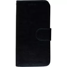 Coque iPhone X / Xs - Premium Flip - Noir