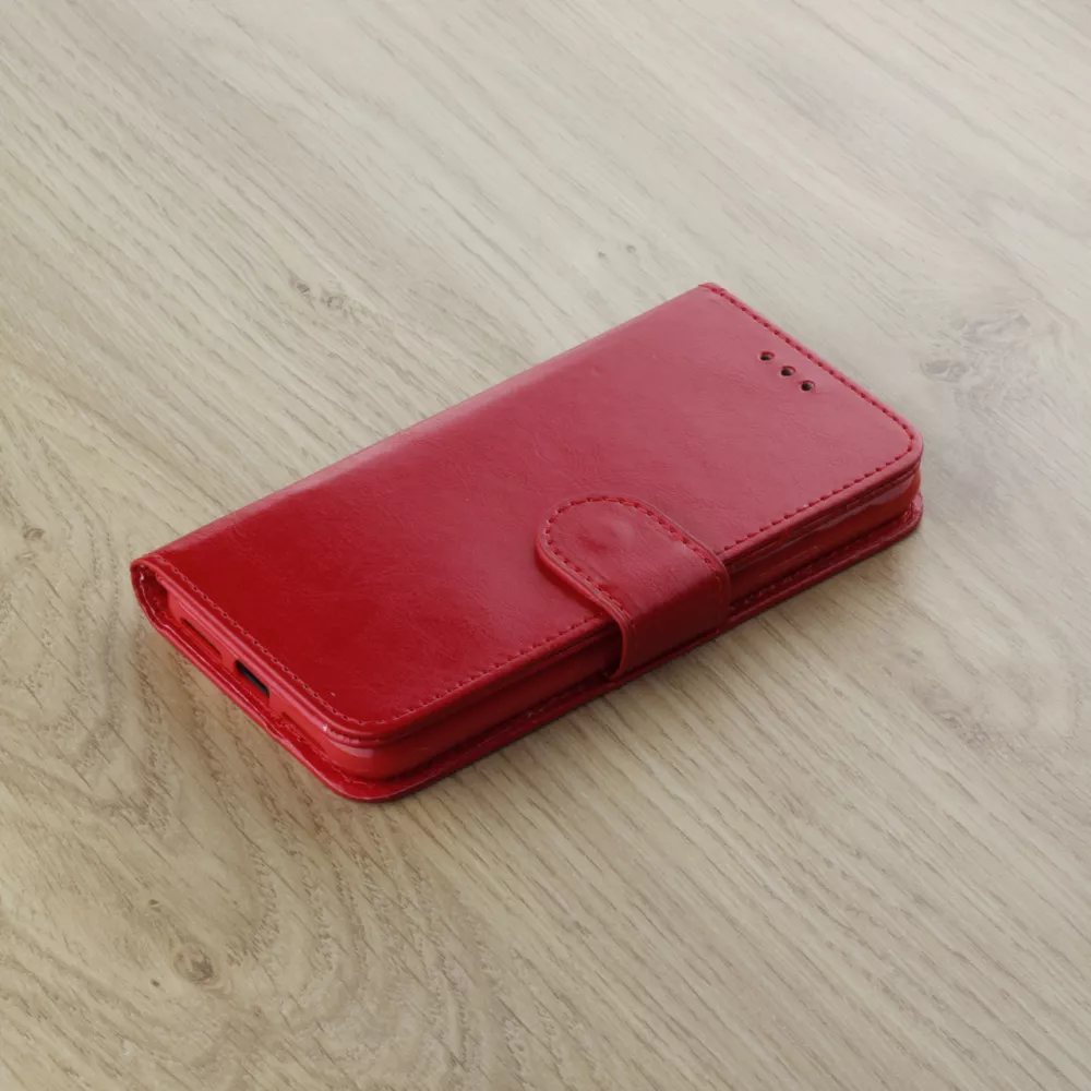 Hülle iPhone X / Xs - Premium Flip - Rot