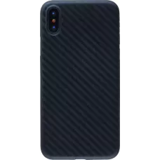 Coque iPhone X / Xs - TPU Carbon