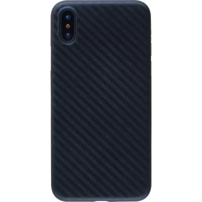 Coque iPhone X / Xs - TPU Carbon