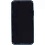 Coque iPhone XR - Gel coeur - Bleu