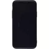 Hülle iPhone X / Xs - Spiegel mit schwarzen Silikonkanten