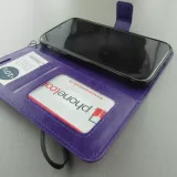 Coque iPhone XR - Premium Flip - Violet