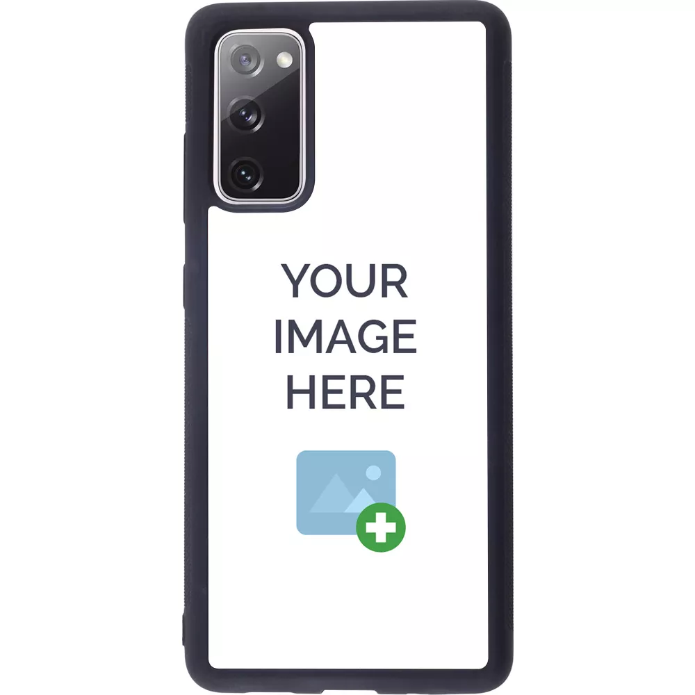 Coque personnalisée en Silicone rigide noir - Samsung Galaxy S20 FE
