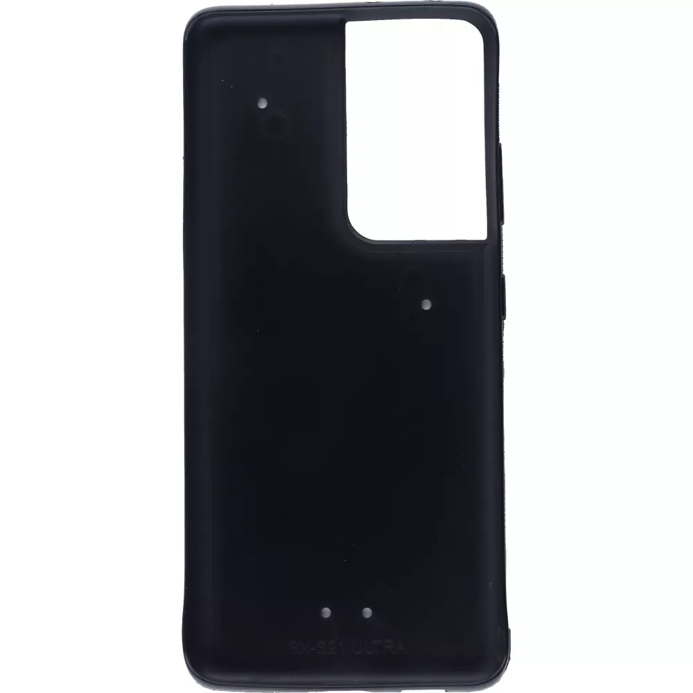 Coque personnalisée en silicone rigide noir - Samsung Galaxy S25 Ultra